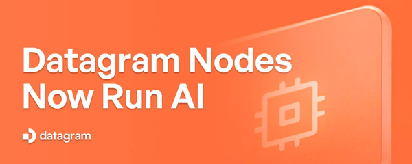 The Machines Are Listening: AI Inference Launches on Datagram Nodes